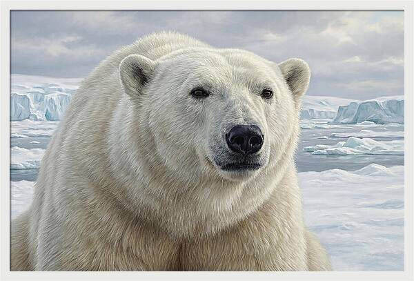 Majestic Polar Bear Portrait