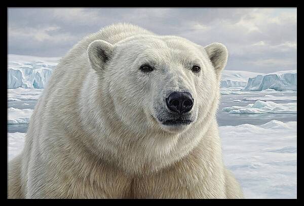 Majestic Polar Bear Portrait