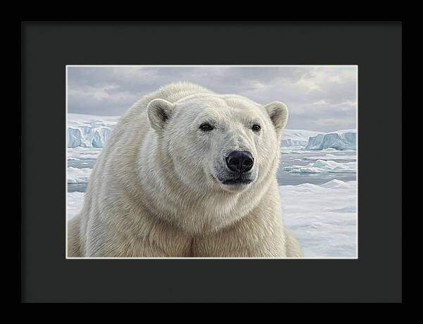 Majestic Polar Bear Portrait