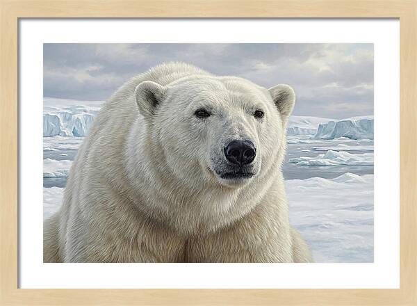 Majestic Polar Bear Portrait