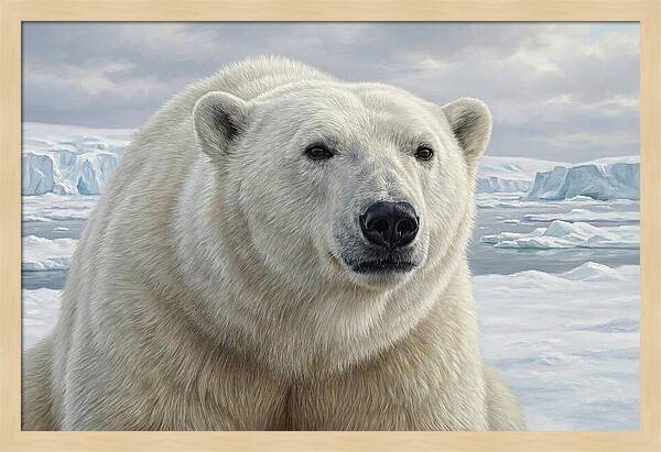 Majestic Polar Bear Portrait