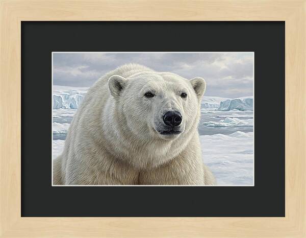 Majestic Polar Bear Portrait