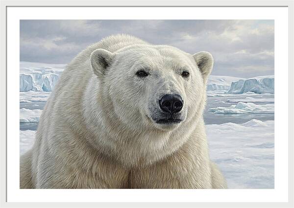 Majestic Polar Bear Portrait