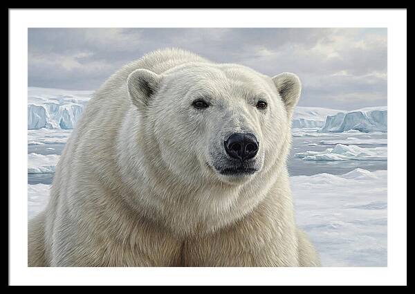 Majestic Polar Bear Portrait