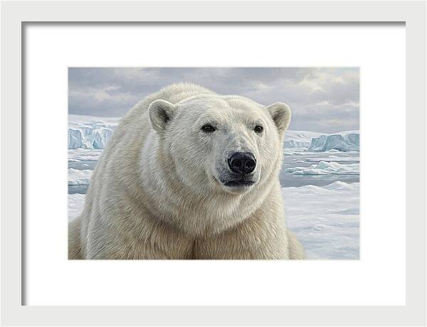 Majestic Polar Bear Portrait