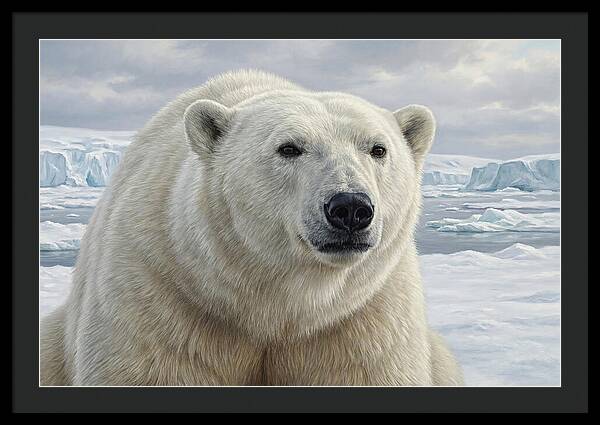 Majestic Polar Bear Portrait