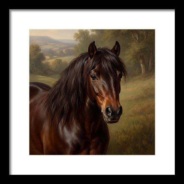 Majestic Pony Portrait