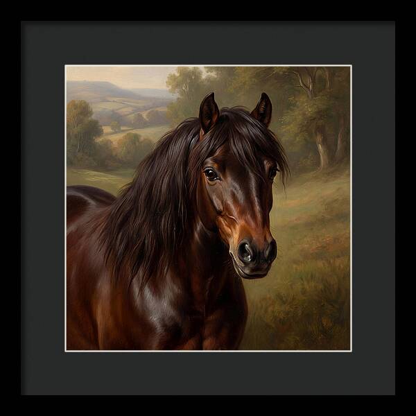 Majestic Pony Portrait