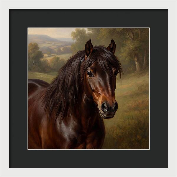 Majestic Pony Portrait