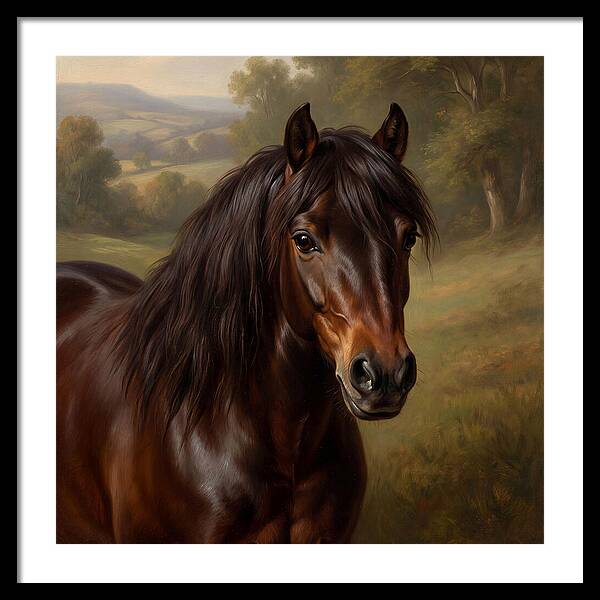 Majestic Pony Portrait