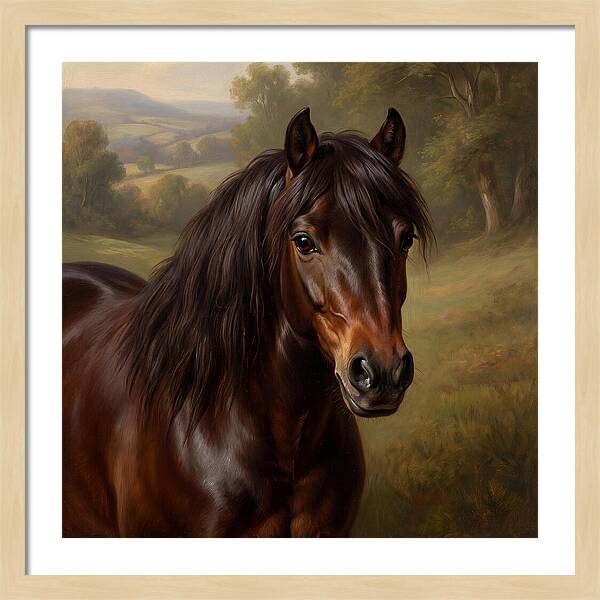 Majestic Pony Portrait
