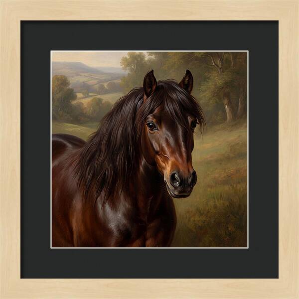 Majestic Pony Portrait