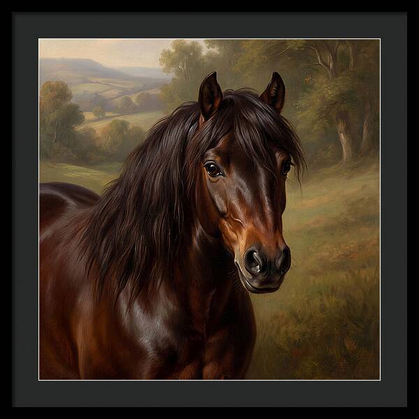 Majestic Pony Portrait