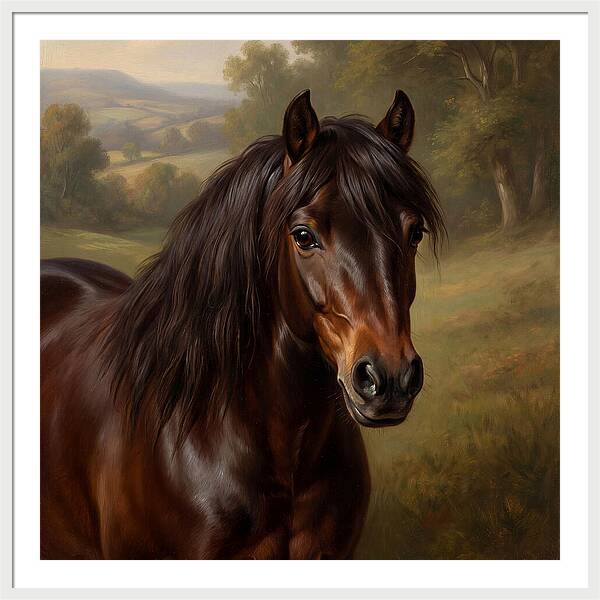 Majestic Pony Portrait