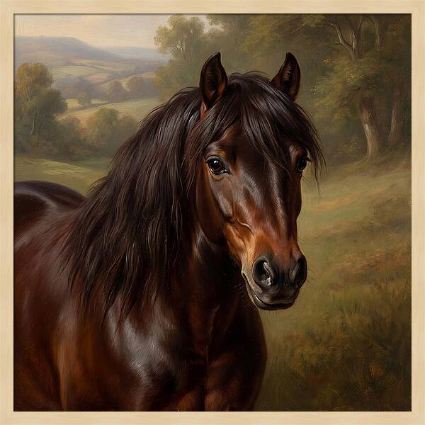 Majestic Pony Portrait