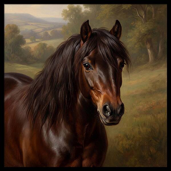 Majestic Pony Portrait
