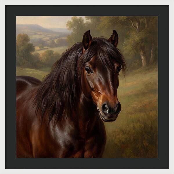 Majestic Pony Portrait