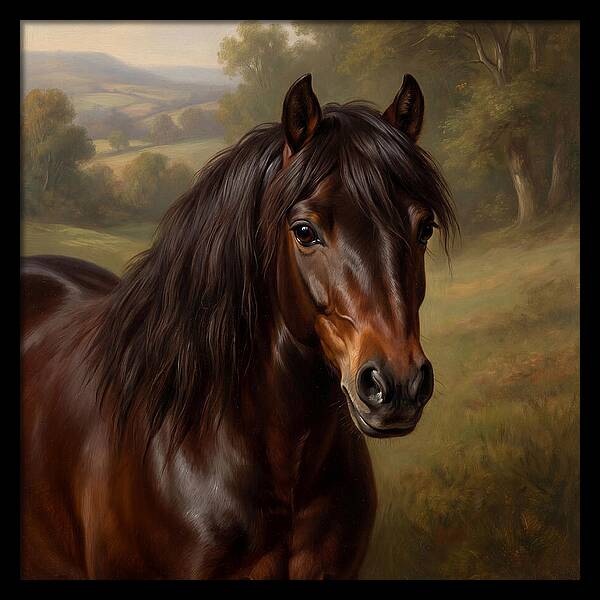 Majestic Pony Portrait