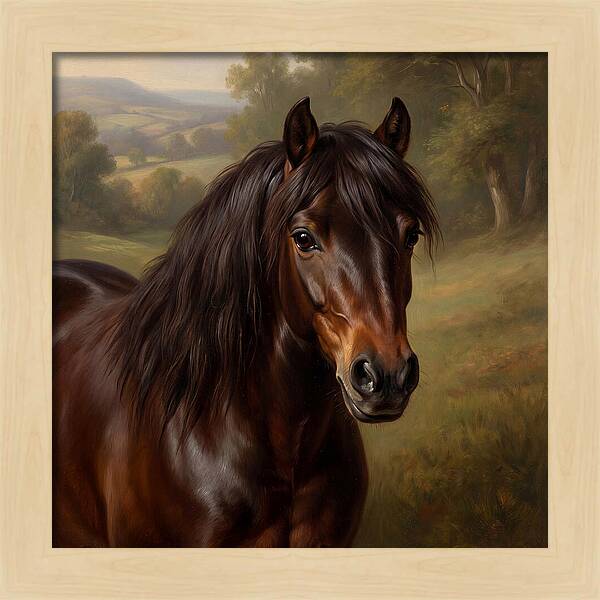 Majestic Pony Portrait