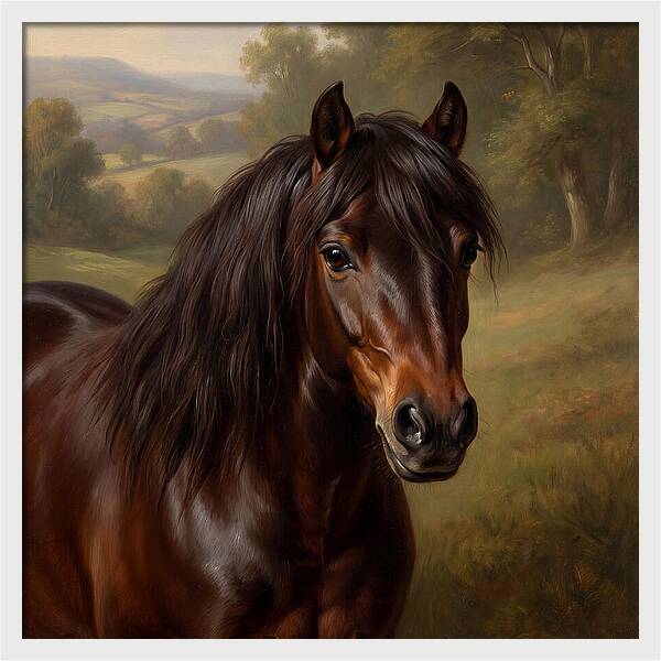 Majestic Pony Portrait