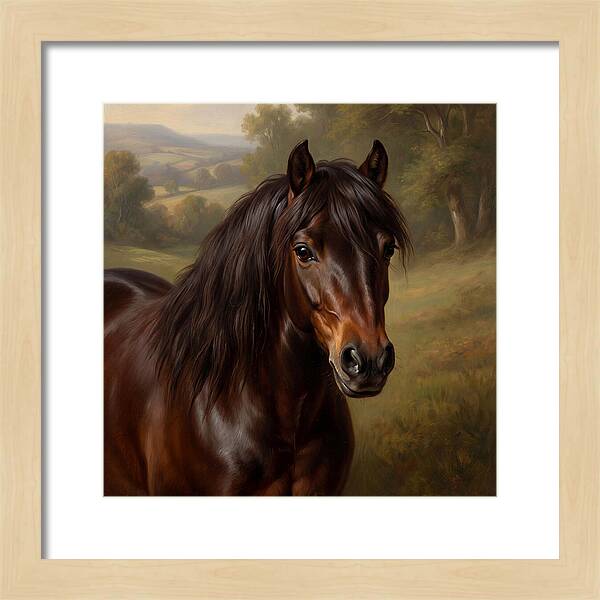 Majestic Pony Portrait