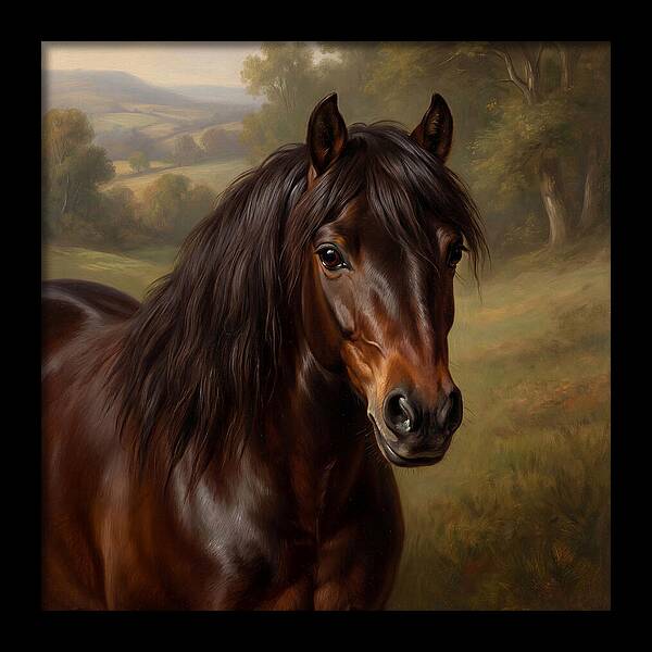 Majestic Pony Portrait