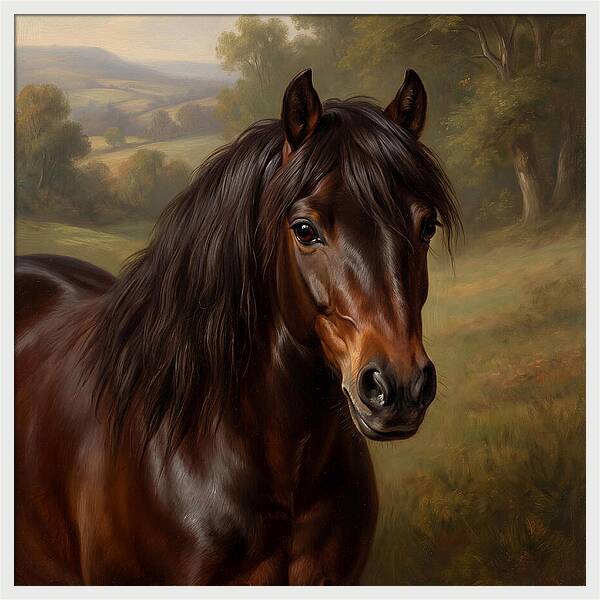 Majestic Pony Portrait