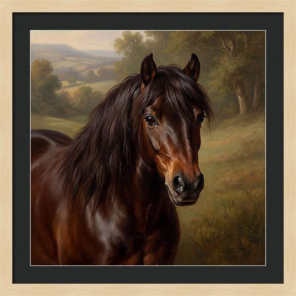 Majestic Pony Portrait