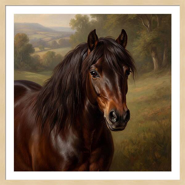 Majestic Pony Portrait