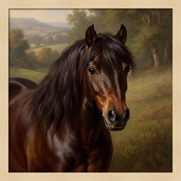 Majestic Pony Portrait