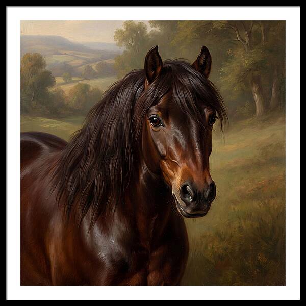 Majestic Pony Portrait