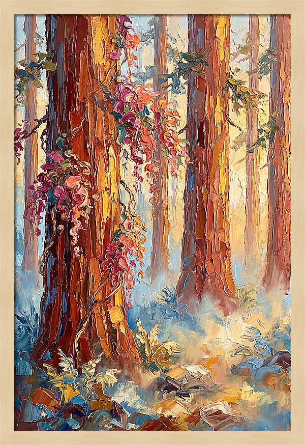 Majestic Redwood Forest