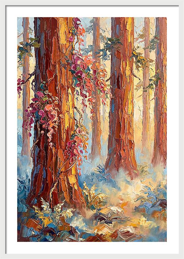 Majestic Redwood Forest