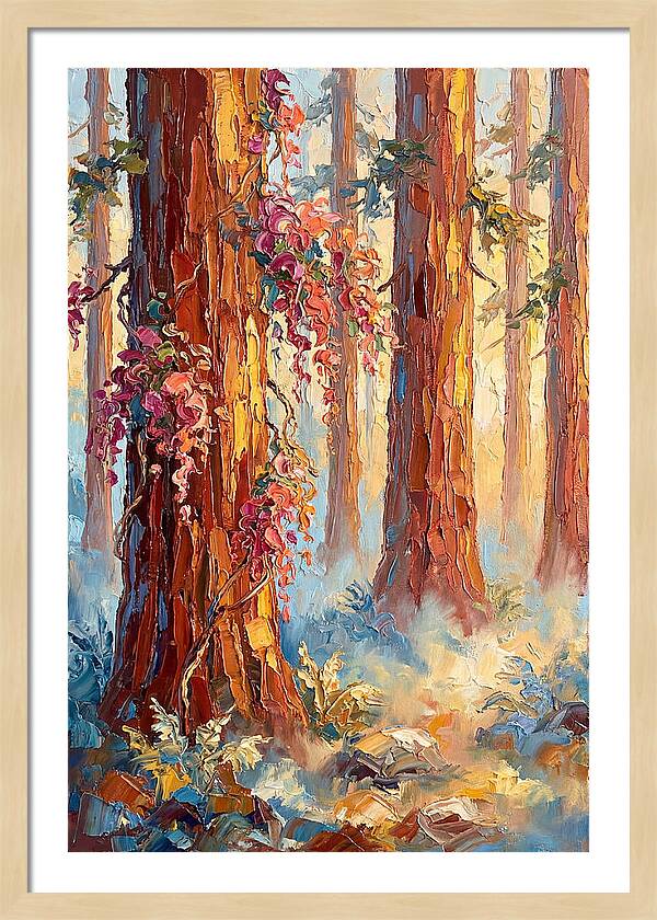 Majestic Redwood Forest