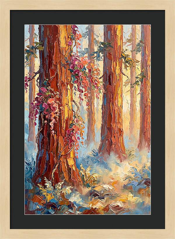 Majestic Redwood Forest