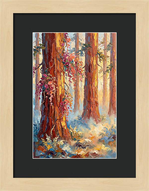 Majestic Redwood Forest