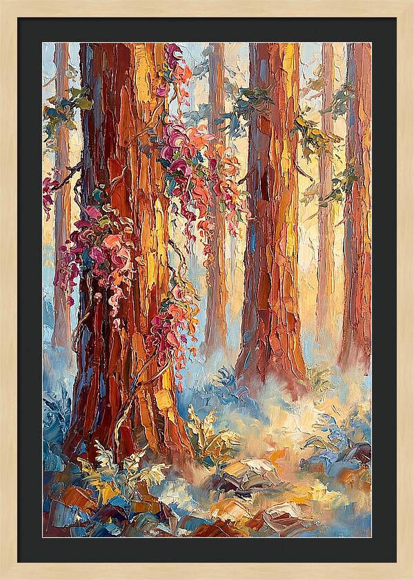 Majestic Redwood Forest