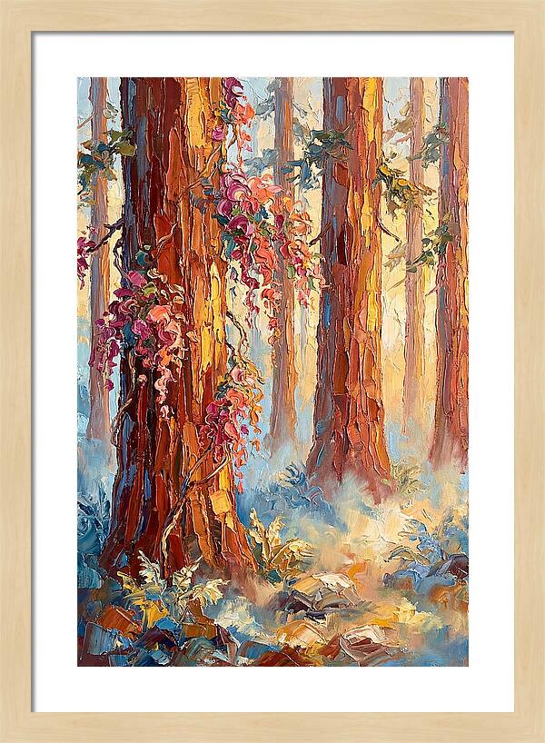 Majestic Redwood Forest