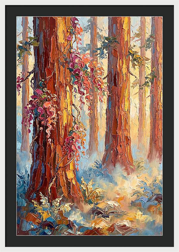 Majestic Redwood Forest