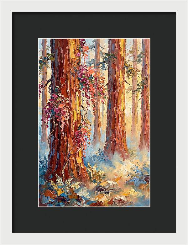 Majestic Redwood Forest