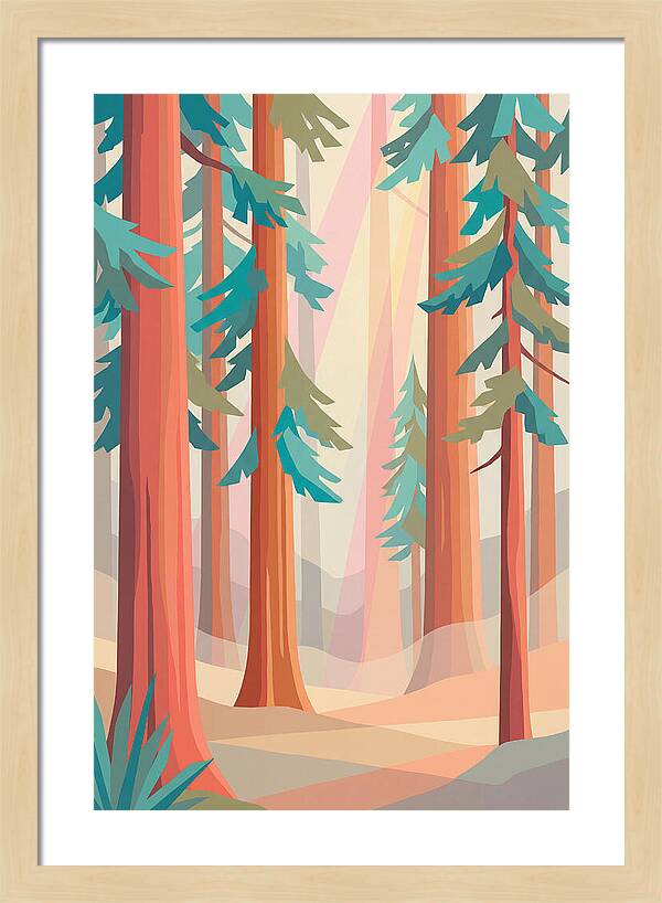 Majestic Redwood Tranquility
