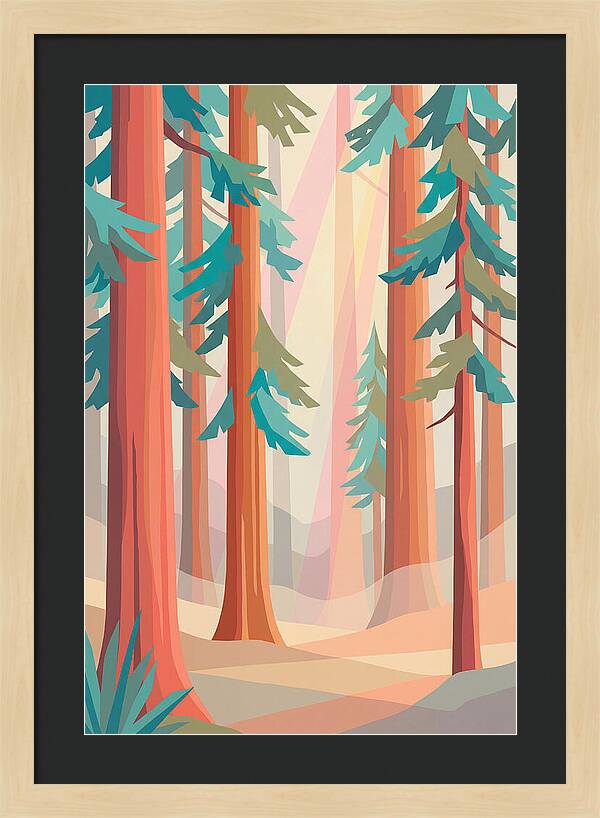 Majestic Redwood Tranquility