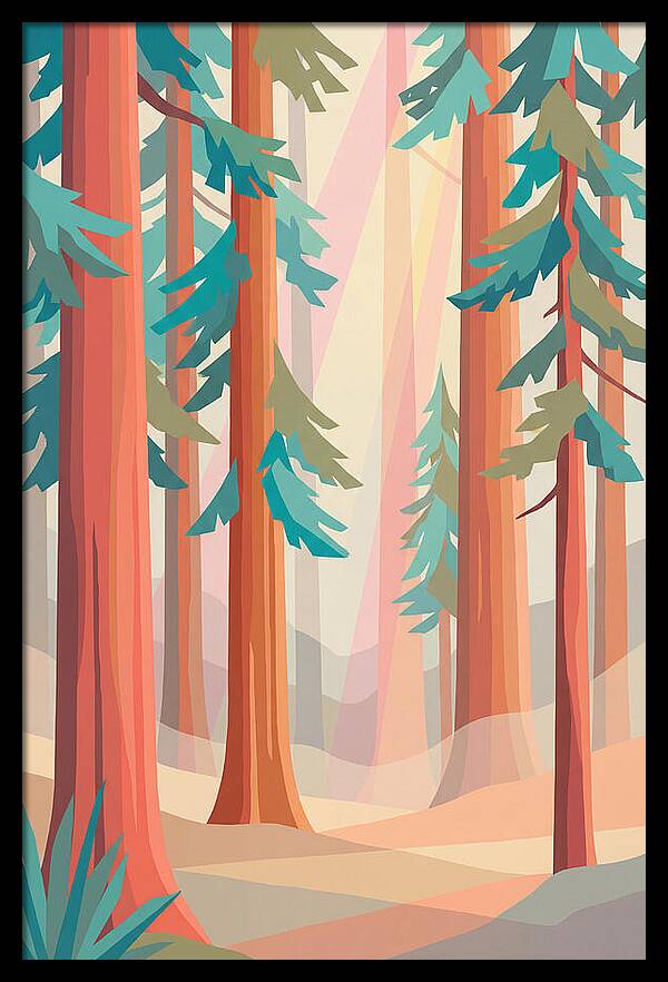 Majestic Redwood Tranquility