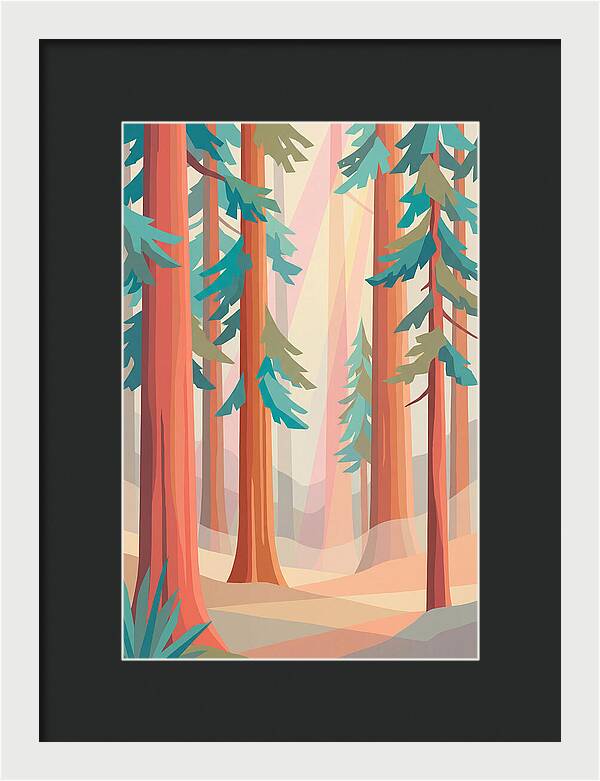 Majestic Redwood Tranquility