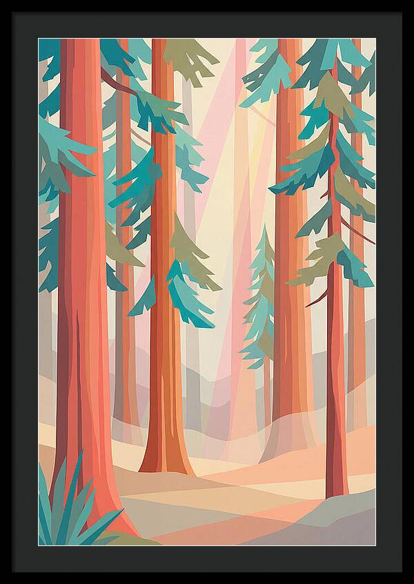 Majestic Redwood Tranquility