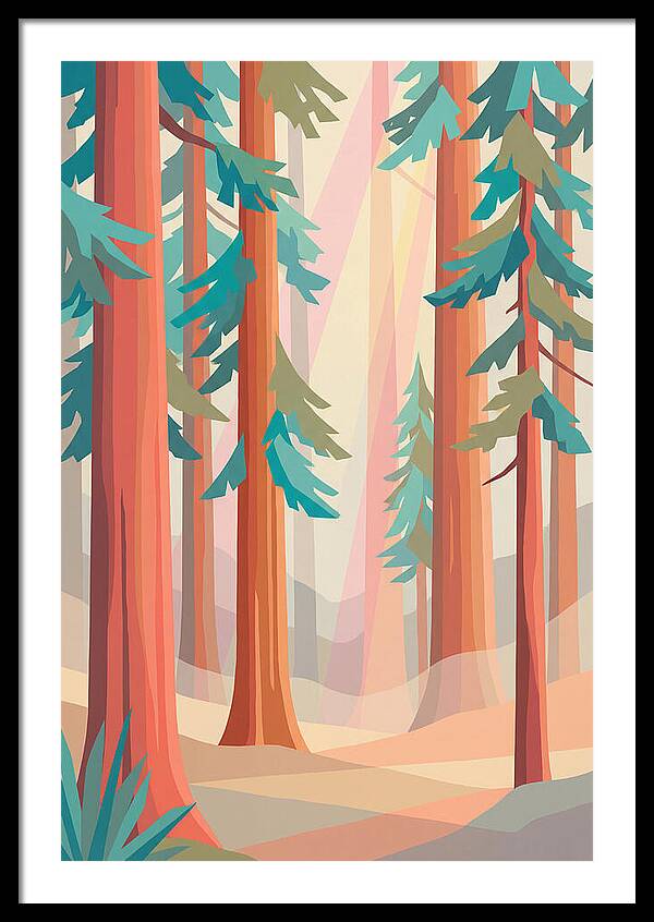 Majestic Redwood Tranquility