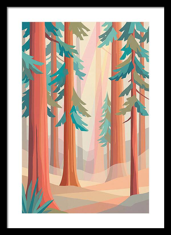 Majestic Redwood Tranquility