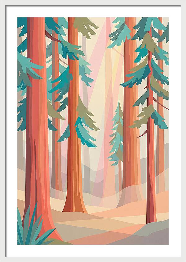 Majestic Redwood Tranquility