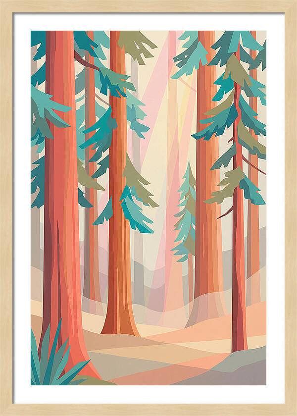 Majestic Redwood Tranquility