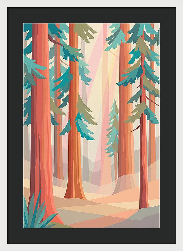 Majestic Redwood Tranquility